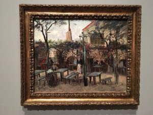 Terrace of a Cafe on Montmartre (La Guinguette) - October 1886 Vincent van Gogh