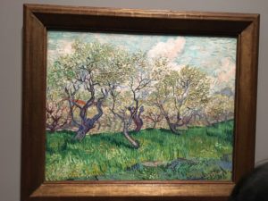 Orchard in blossom - 1889 Vincent van Gogh