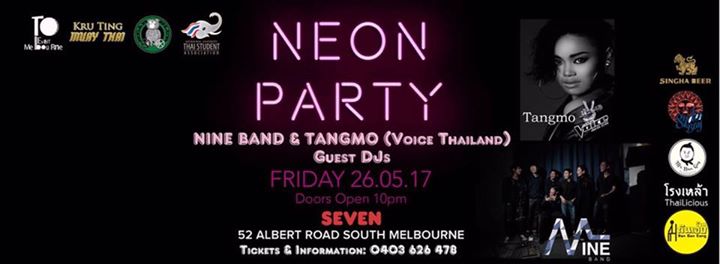 Neon Party Nine Band & Tangmo (Voice Thailand), เด็กออส, dekaus, melbourne, คนไทย, คนไทย เมลเบิร์น, เมลเบิร์น