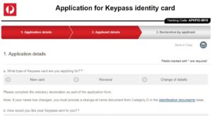 หน้าเว็บสมัคร Keypass