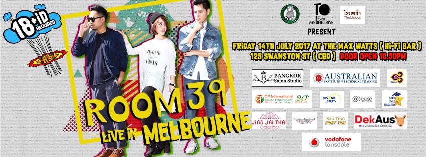 Room 39 Live in Melbourne, Dekaus, Melbourne, เด็กออส, เมลเบิร์น